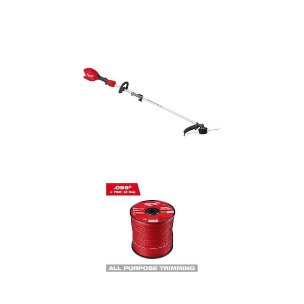 M18 FUEL 18V 16 in. Cordless String Trimmer and 0.095 in. x 750 ft. Trimmer Line Spool Combo