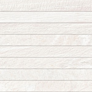 Sahara White 13 in. x 25 in. Glazed Porcelain Wall Tile (10.76 sq. ft. / case)