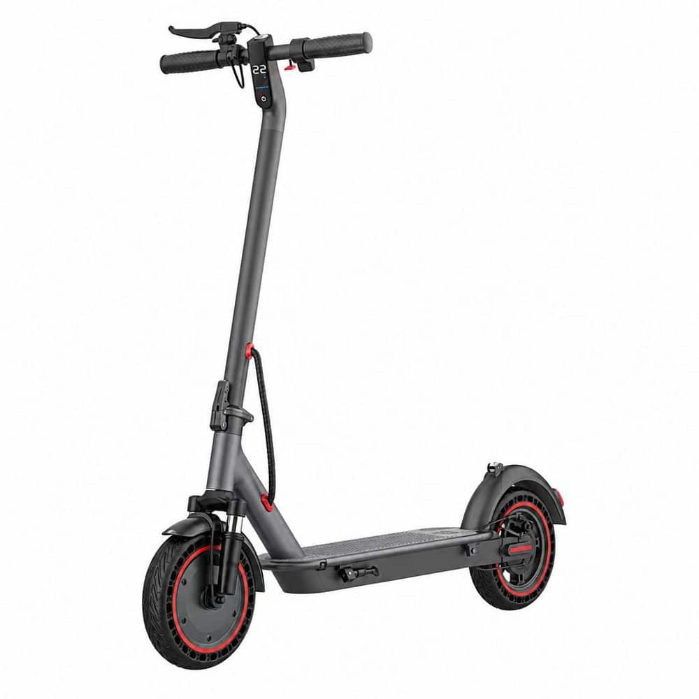 2-Wheel Foldable Electric Scooter 10 in. Tire 22 MPH 22 Miles Range, Dual Brake Suspension with Seat Bag and App price history on PriceWatchPro