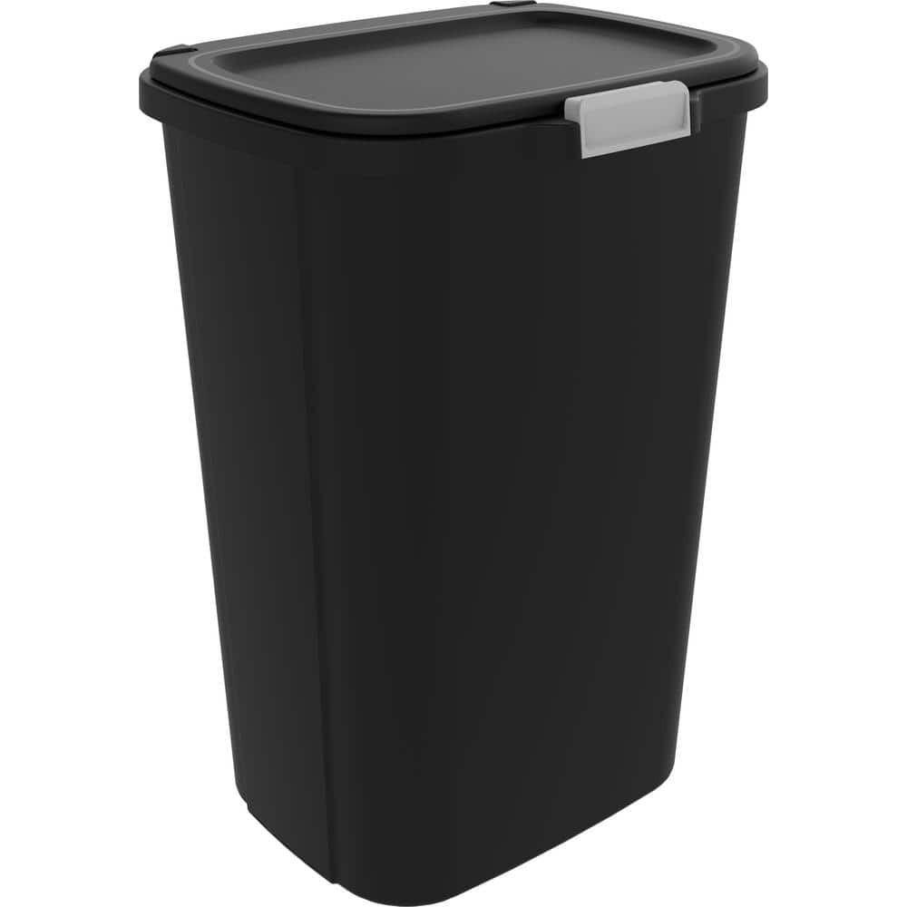 Hefty 13 Gal Odor Control Trash Can HFT-2287075075682 - The Home Depot
