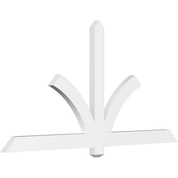 Ekena Millwork Redmond 72 in. W x 36 in. H x 2 in. D Signature Polyurethane Bracket