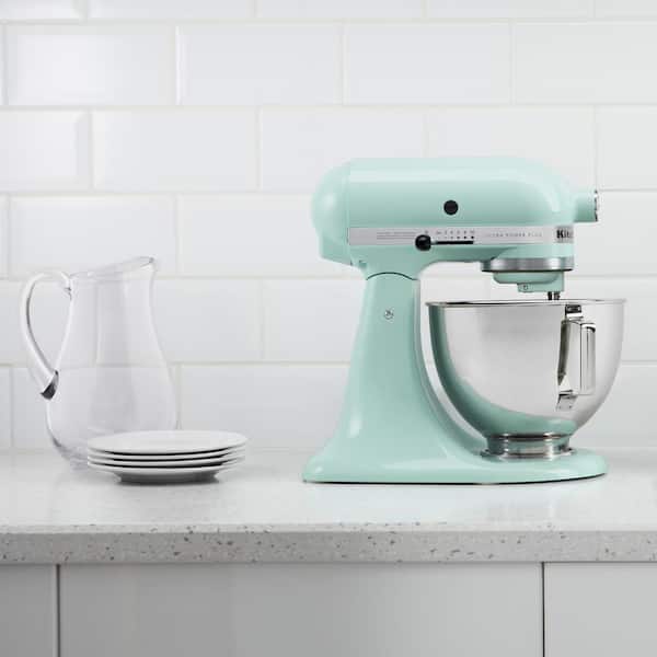 KitchenAid Artisan Series 5-Qt Stand Mixer With Pouring Shield - Ice