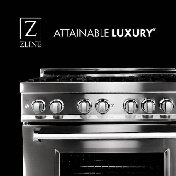ZLINE 60 in. Autograph Edition Dual Fuel Range in Stainless Steel with White Matte Door and Matte Black Accents (RAZ-WM-60-MB)