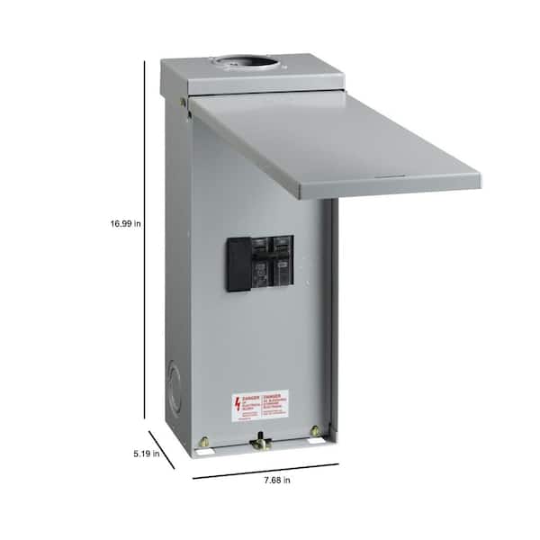 100 Amp Outdoor Circuit Breaker with Enclosure 100 Amp Outdoor Circuit Breaker with Enclosure