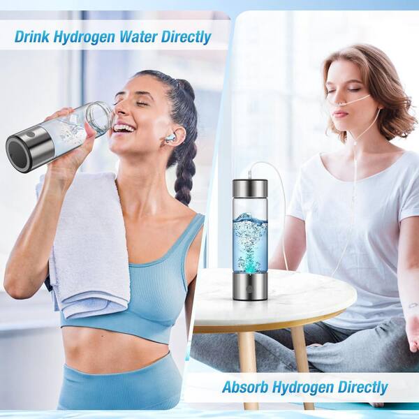Upgraded Hydrogen Water Bottle, Version Ion Membrane Hydro Bottle -SPE & PEM, Hy