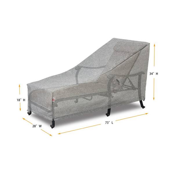 small chaise lounge cover