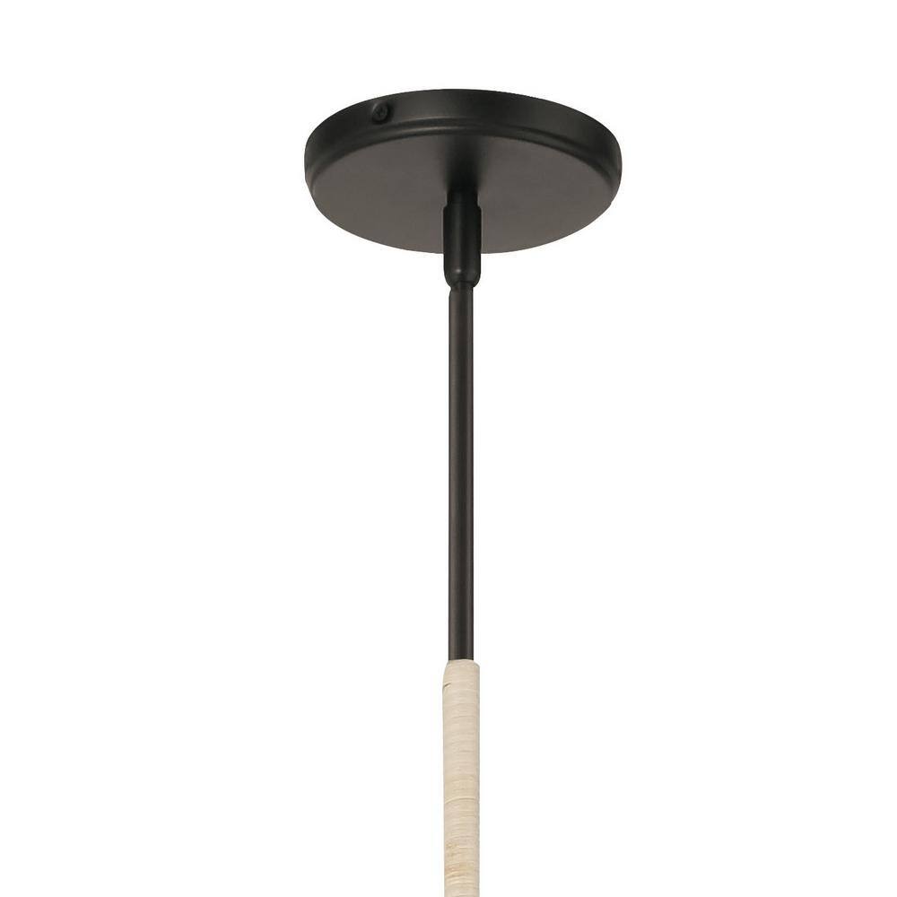 Modjeska 24" Coal Finish 4-Light Incandescent Pendant