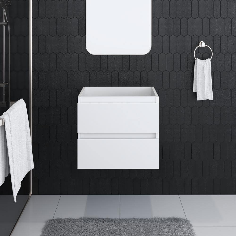 Salt 24 in. W x 20 in. D Bath vanity Cabinet Only White price history on PriceWatchPro