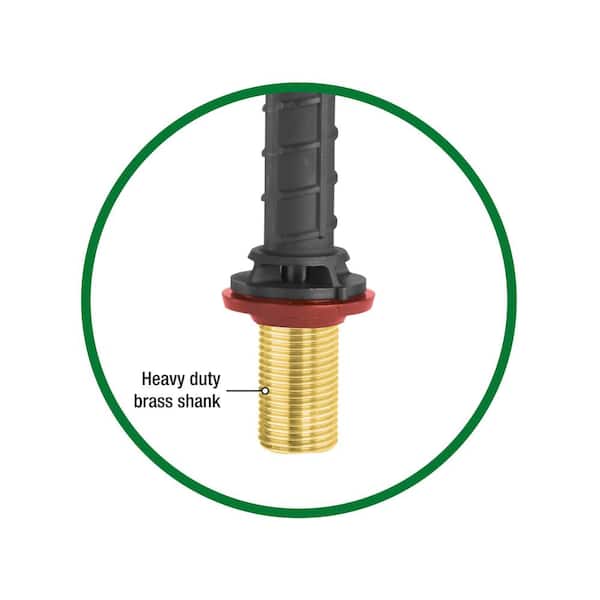 Fluidmaster - 400A Universal Toilet Flush Valve with Brass Shank
