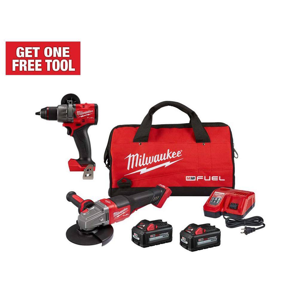 Milwaukee M18 FUEL 18V Lithium-Ion Brushless Cordless 4-1/2 in./6 in ...