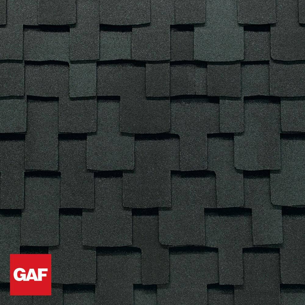 GAF Grand Sequoia Reflector Series Charcoal Laminated Architectural