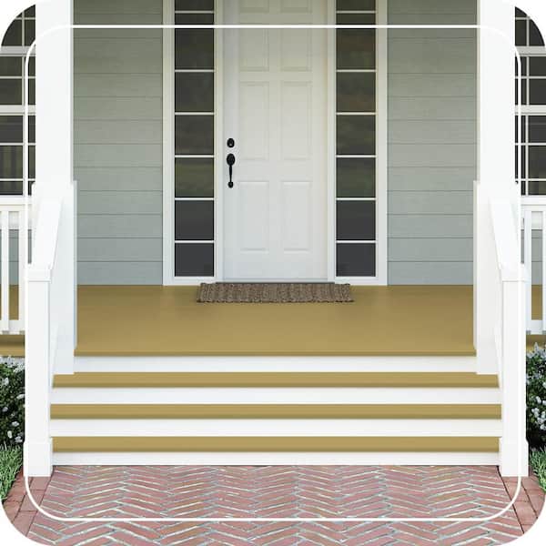 1 gal. #PPU6-19 Chameleon Textured Low-Lustre Enamel Interior/Exterior Porch and Patio Anti-Slip Floor Paint