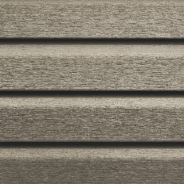 "Dimensions Double 4-1/2"" Dutch Lap 0.044"" Vinyl Siding 12'1""-Woodgrain Canyon DID45 100"