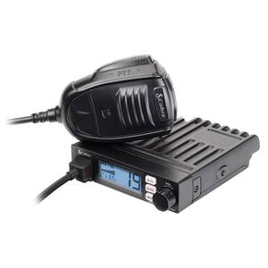 19 Mini 40-Channel Fixed-Mount Ultra-Compact CB Radio with Instant Channels 9 and 19