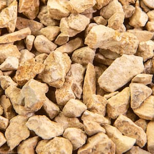 0.25 cu. ft. 3/8 in. California Gold Bagged Landscape Rock and Pebble for Gardening, Landscaping, Driveways and Walkway