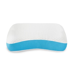 Side and Back Sleeper Gel-Infused Memory Foam Standard Bed Pillow