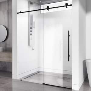 VIGO Elan E-Class 56 to 60 in. W x 76 in. H Sliding Frameless