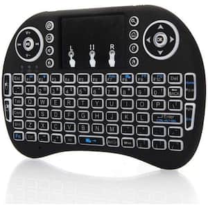Touchpad Handheld Backlit Keyboard with Remote Control for Multi-Media PC, Smart TV, Android TV Box
