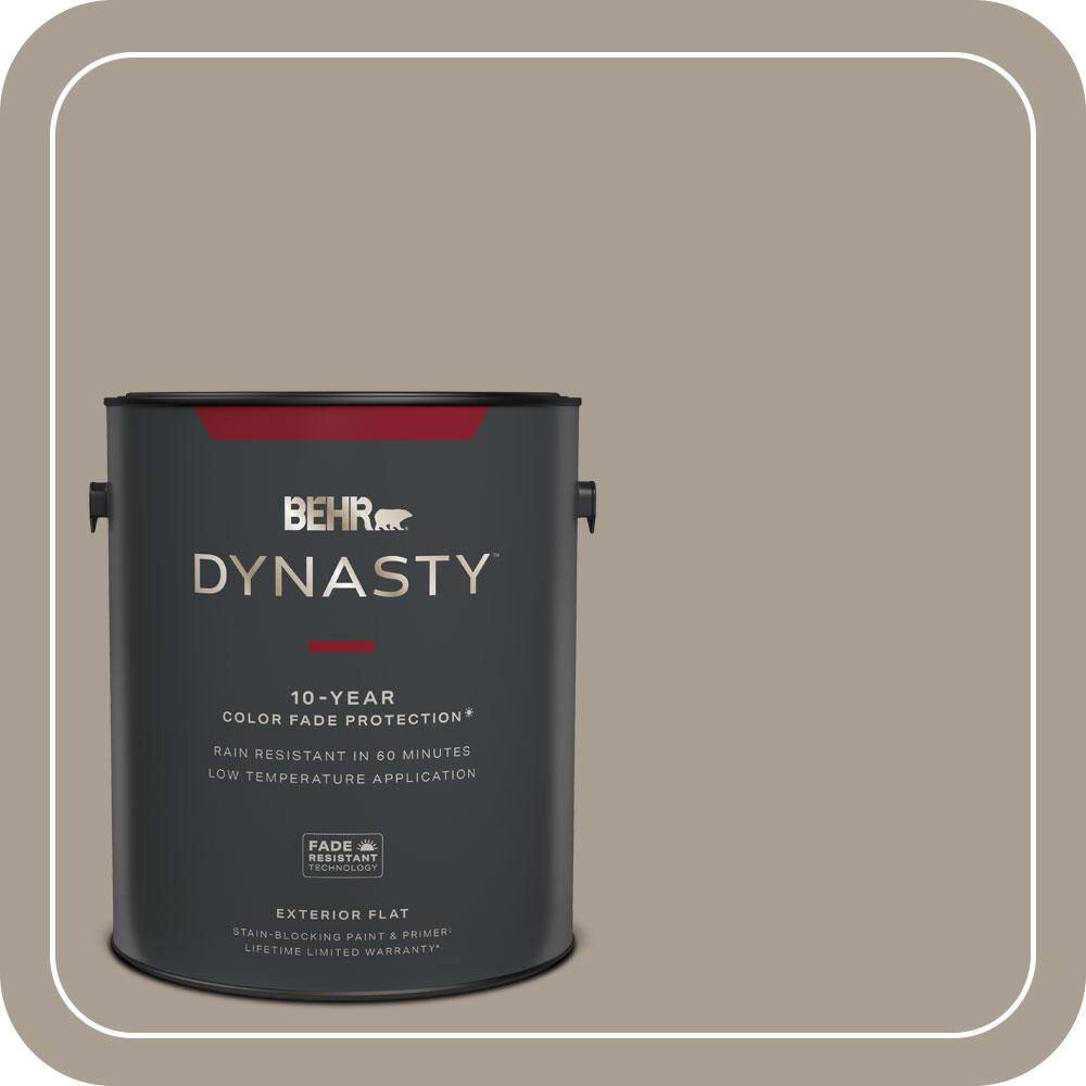 1 gal. #T12-12 Jackal Flat Exterior Stain-Blocking Paint & Primer price history on PriceWatchPro
