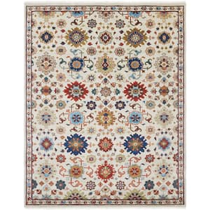 Umbria Multi-Colored 10 ft. x 14 ft. Oriental Area Rug