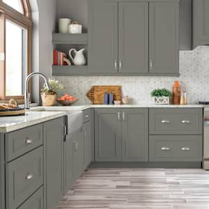 1 gal. #N360-5A Wood Ash Semi-Gloss Enamel Interior/Exterior Cabinet, Door & Trim Paint