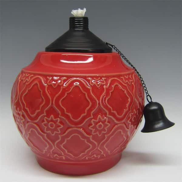 Ceramic Mini Table Top Torch Set of 2 Hampton Bay 5.6 in Coffee Makers