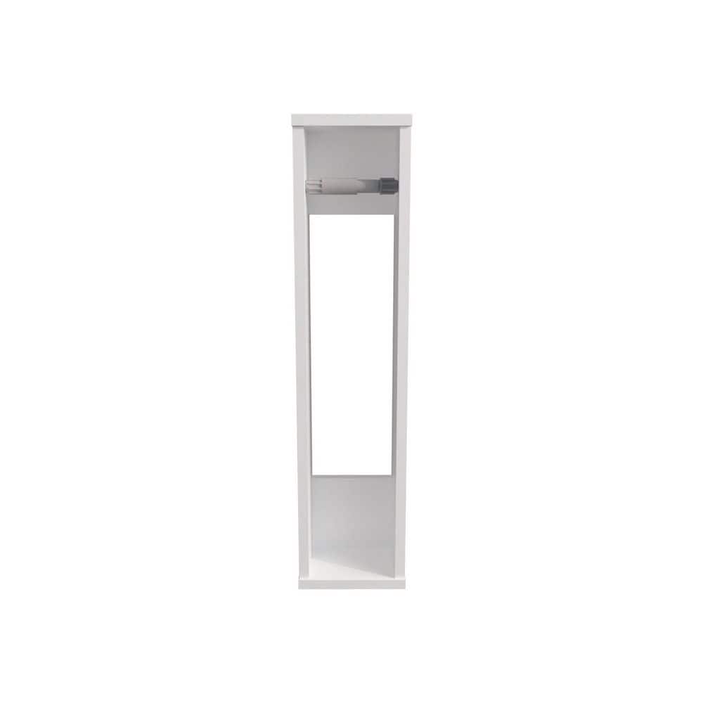 Particle Board Wall Mounted Toilet Paper Holder in White, Can Hold 6-Pieces of Toilet Paper price history on PriceWatchPro
