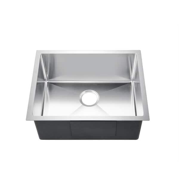 Barclay Products Salome Stainless Steel 20 in. 16-Gauge Single Bowl Undermount Kitchen Sink