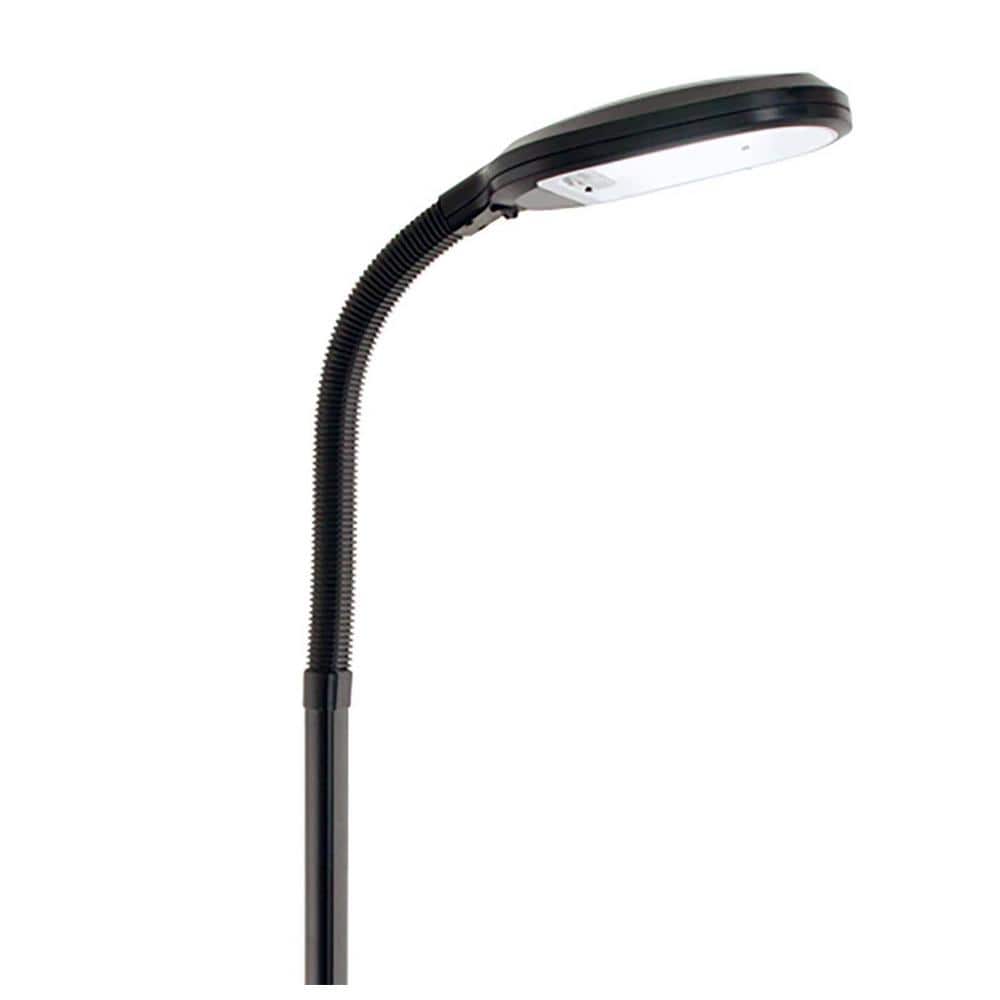 ArcFlex Black Adjustable Height 27W Floor Plant Light