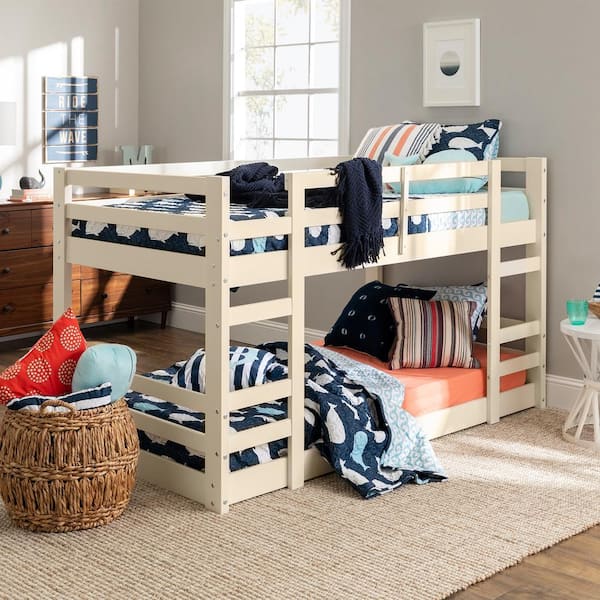 Twin over full low bunk clearance bed