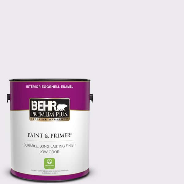 BEHR PREMIUM PLUS 1 gal. #PPL-22 Dried Lavender Eggshell Enamel Low Odor Interior Paint & Primer