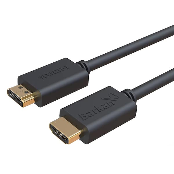 Barkan a Better Point of View Barkan 25ft High Speed HDMI Cable, 4K Ultra HD, 60Hz, Black