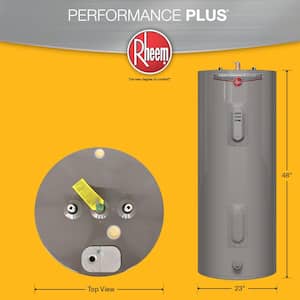 Performance Plus 50 Gal. 5500-Watt Elements Medium Electric Water Heater w/9-Year Tank Warranty LED Indicator & 240-Volt