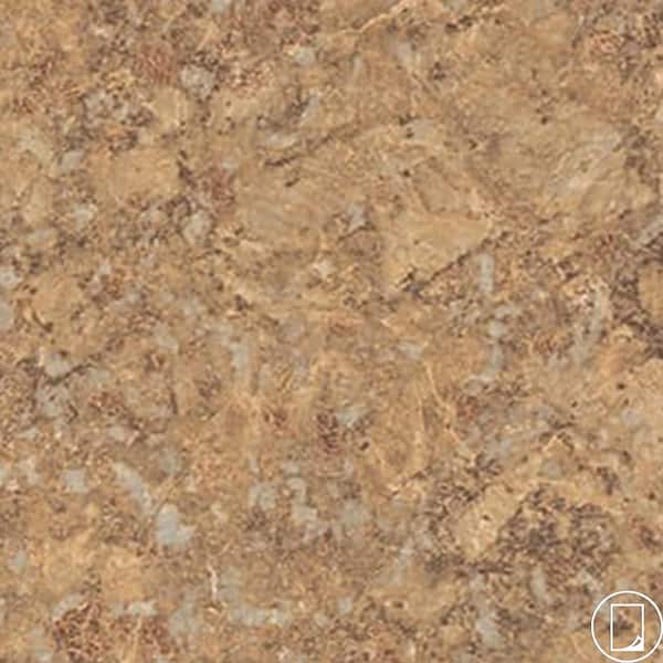 Wilsonart 4 ft. x 8 ft. Laminate Sheet in RE-COVER Jeweled Coral with Premium Quarry Finish