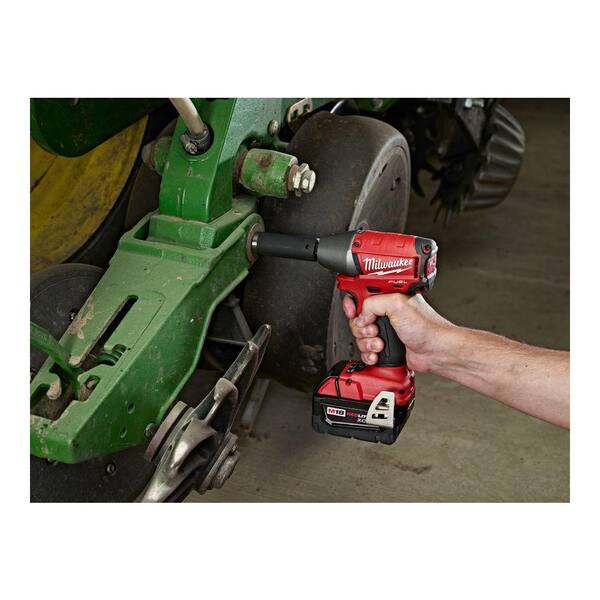 Milwaukee - M18 FUEL 18-Volt Cordless Brushless Lithium-Ion 3/8 in. Impact Wrench (Tool-Only)