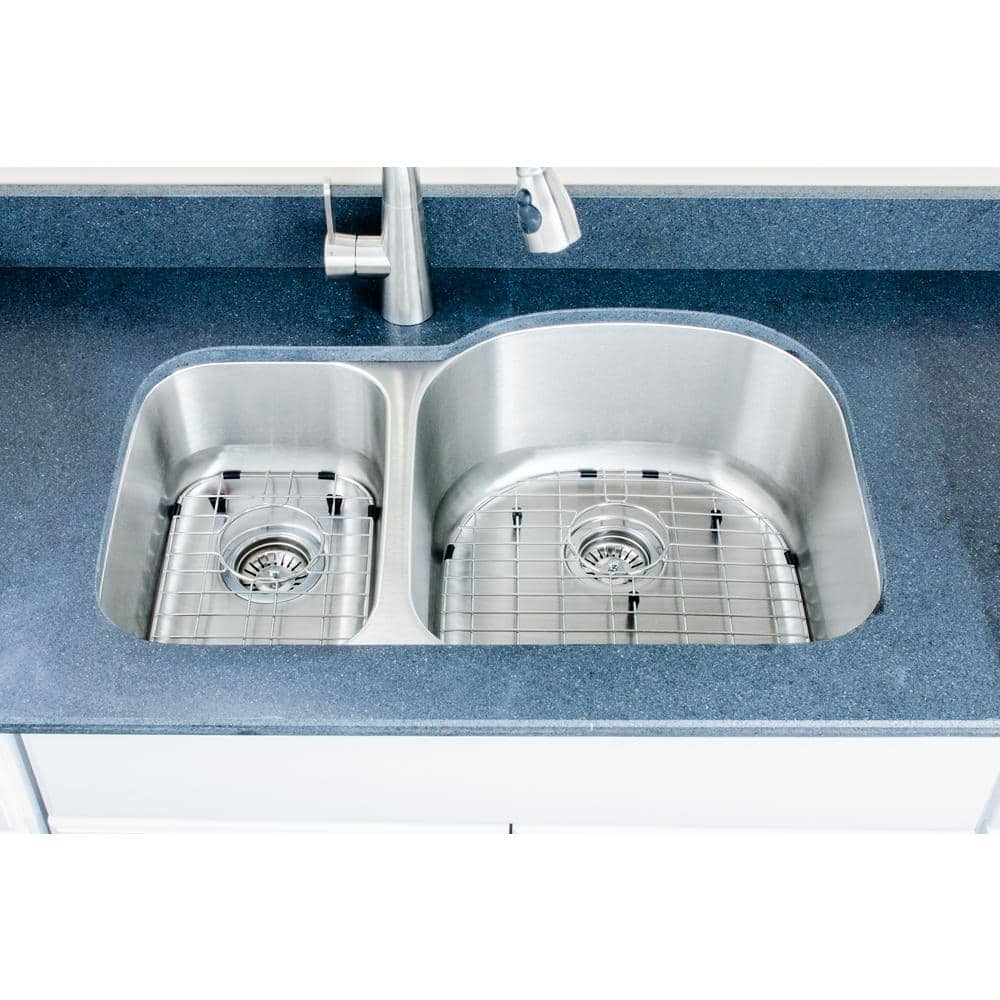 Chicago Farmer Style Stainless Steel Countertop with Integral Stainless  Steel Sinks and Integral Stainless Steel Drain Board 