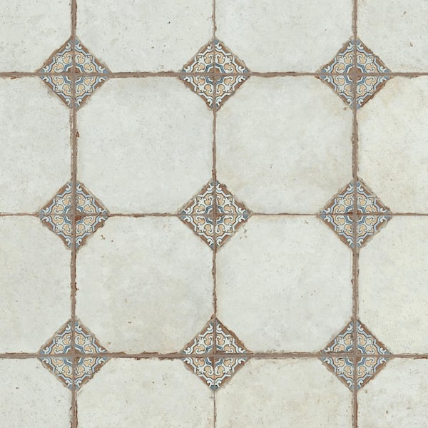 Merola Tile Kings Field Brown 17-3/4 in. x 17-3/4 in. Porcelain Floor and Wall Tile (11.1 sq. ft./Case)