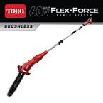 10 in. 60-Volt Max Lithium-Ion Brushless Cordless Pole Saw - Battery and Charger Not Included