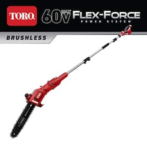 10 in. 60-Volt Max Lithium-Ion Brushless Cordless Pole Saw - Battery and Charger Not Included