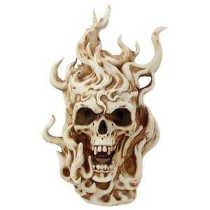Hell s Flames Vampire Skull Novelty Statue