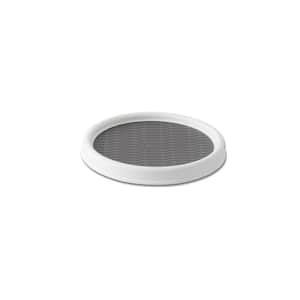 9 in. Gray Non-Skid Cabinet Turntable