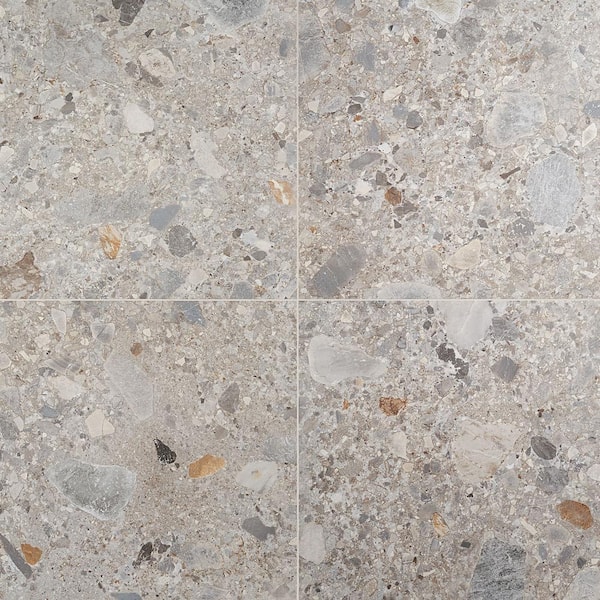 Rizzo 2.0 Earth 23.54 in. x 23.54 in. Matte Porcelain Floor and Wall Tile (11.62 sq. ft./Case)