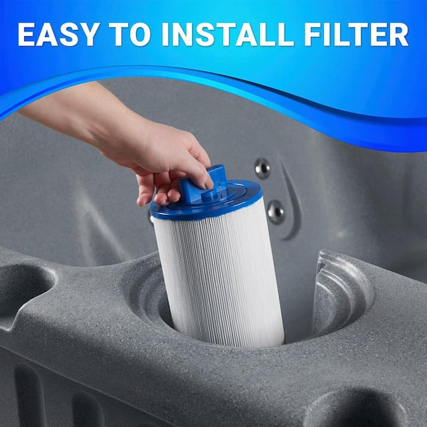 AquaLife Current 14-Jet 120 V Hot Tub, Seats 3-4, 3 Passive