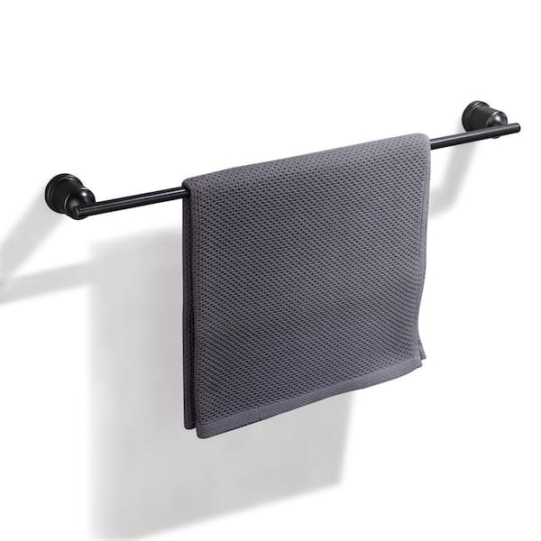 IVIGA 24 in. Stainless Steel Towel Bar Wall mounted in Oil Rubbed Bronze