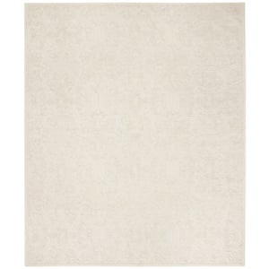 Martha Stewart Ivory 9 ft. x 12 ft. Moroccan High-Low Area Rug