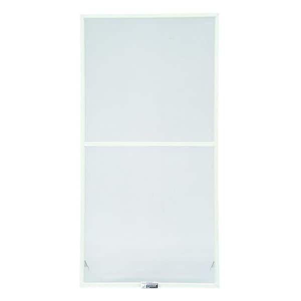 33-5/32 in. x 54-3/8 in. 200 Series White Aluminum Double-Hung Window Screen for Andersen Window Size 244DH3049