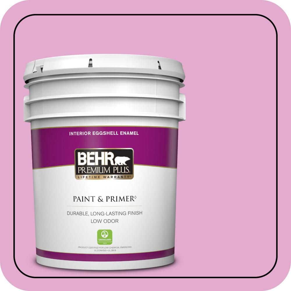 5 gal. #680A-3 Pink Bliss Eggshell Enamel Low Odor Interior Paint & Primer price history on PriceWatchPro