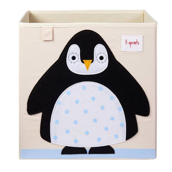 Foldable Square Canvas Storage Collapsible Folding Box Fabric Cube Kid Toys Tidy 