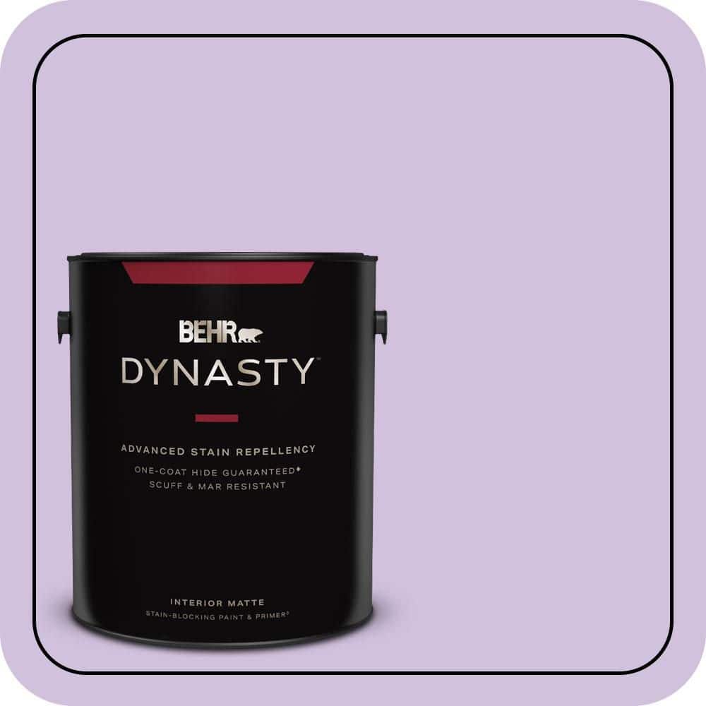 1 gal. #650A-3 Fresh Heather Matte Interior Stain-Blocking Paint & Primer