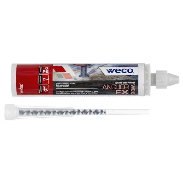 WECO 10.1 oz. W-013 Gray Anchor FX Epoxy Anchor System